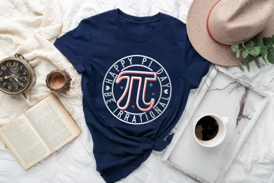 Happy Pi Day Shirt, Math Lover Shirt, Pi Day T-Shirt, Math Teacher Tee, Math Teacher Gift, Pi Day Tee, Cute Pi Day Tee, Be Irrational Shirt